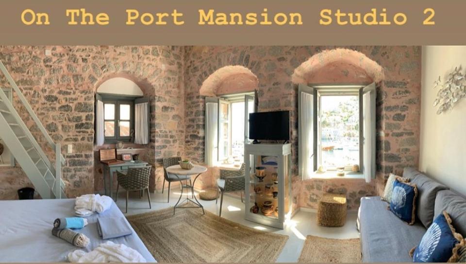 On The Port Mansion Studio 2 Hydra Exterior foto